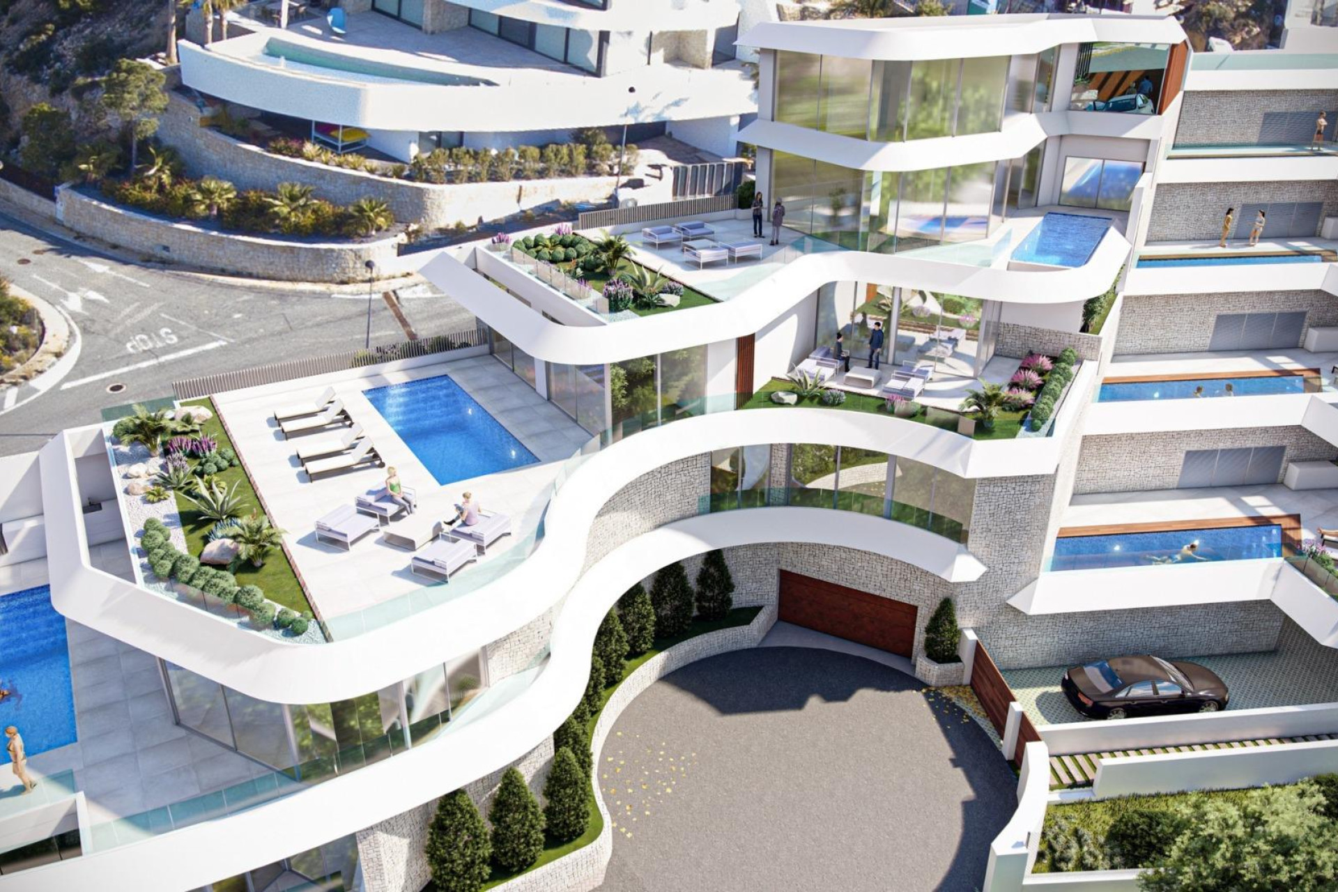 Nouvelle construction - Attique - Calpe - Mascarat