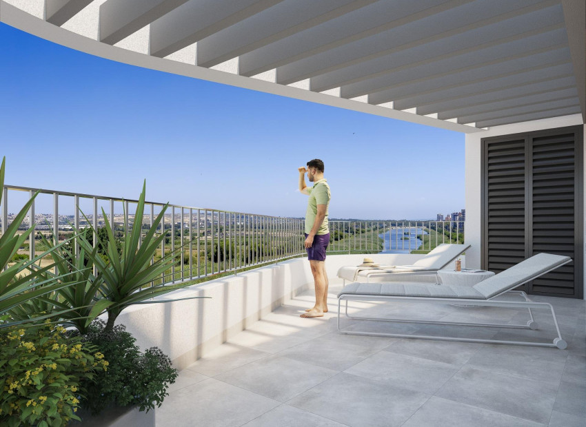 Nouvelle construction - Attique - Guardamar del Segura - Avenida del Puerto