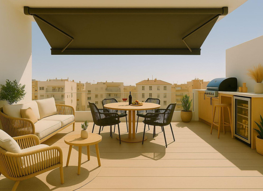Nouvelle construction - Attique - Guardamar del Segura - Pueblo