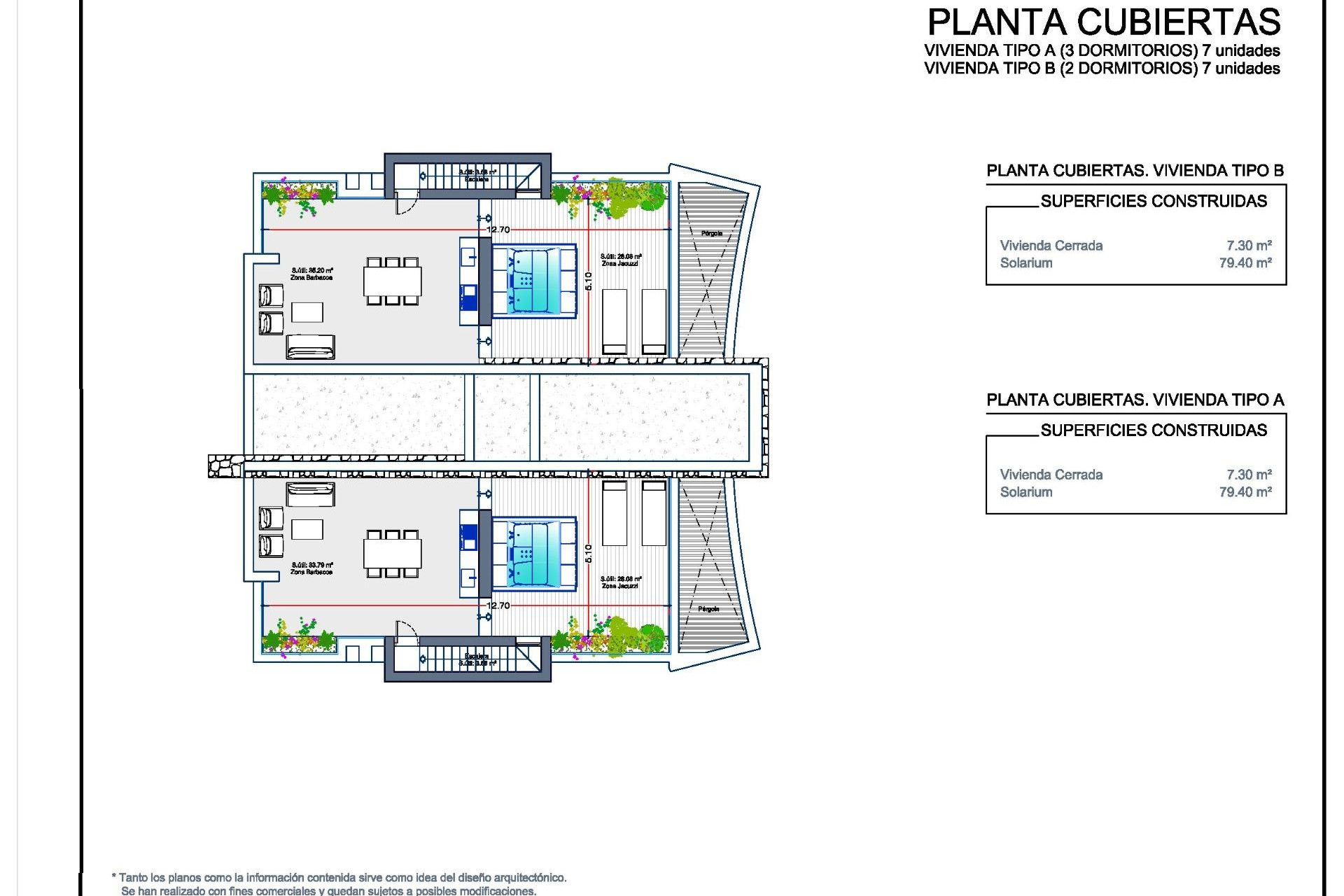 Nouvelle construction - Attique - La Manga Club - Las Orquídeas