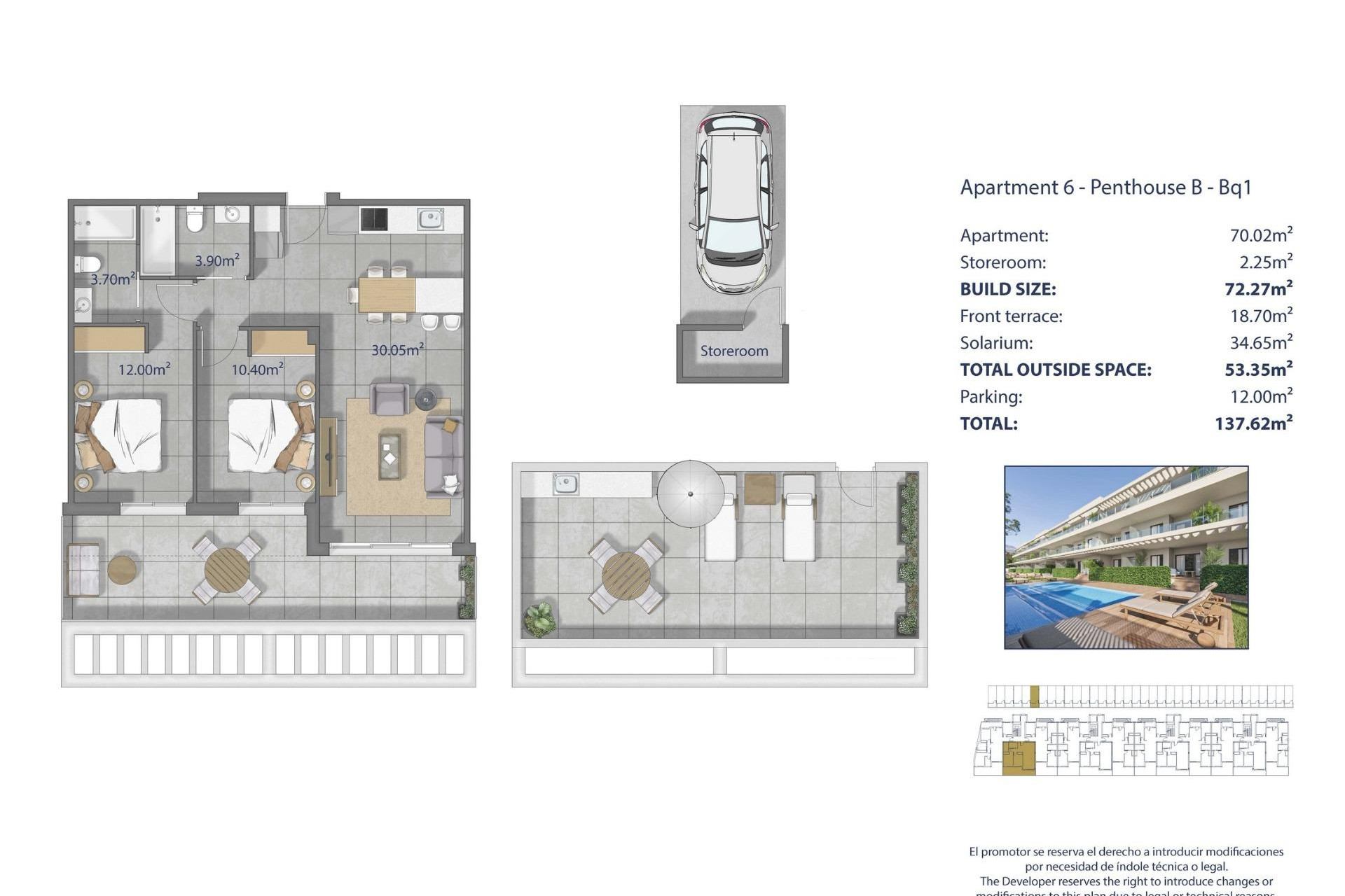 Nouvelle construction - Attique - Los Alcazares - Los Narejos