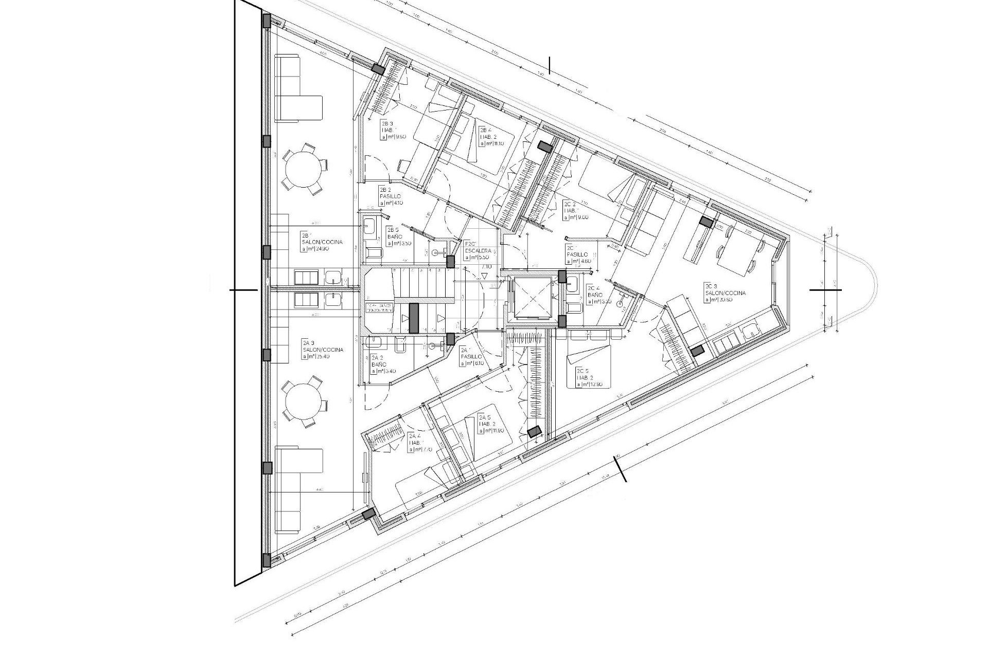 Nouvelle construction - Attique - Mazarron - pueblo