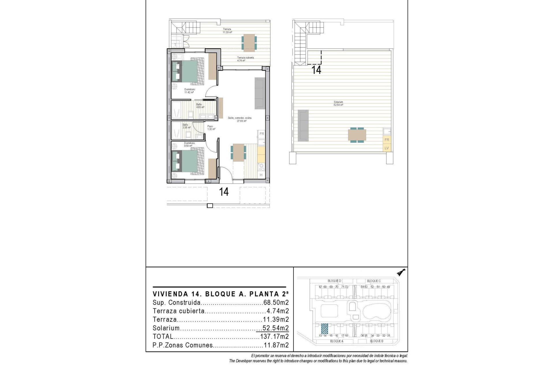 Nouvelle construction - Attique - Torre Pacheco - San Cayetano
