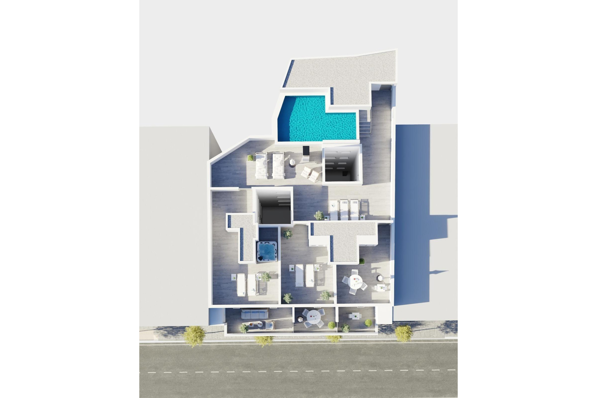 Nouvelle construction - Attique - Torrevieja - Centro
