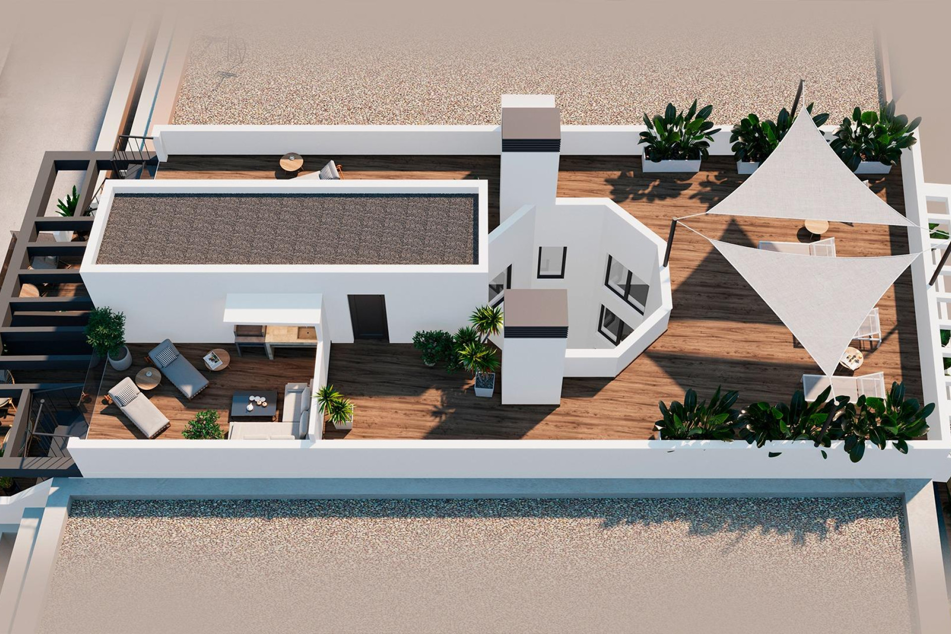 Nouvelle construction - Attique - Torrevieja - Playa de El Cura