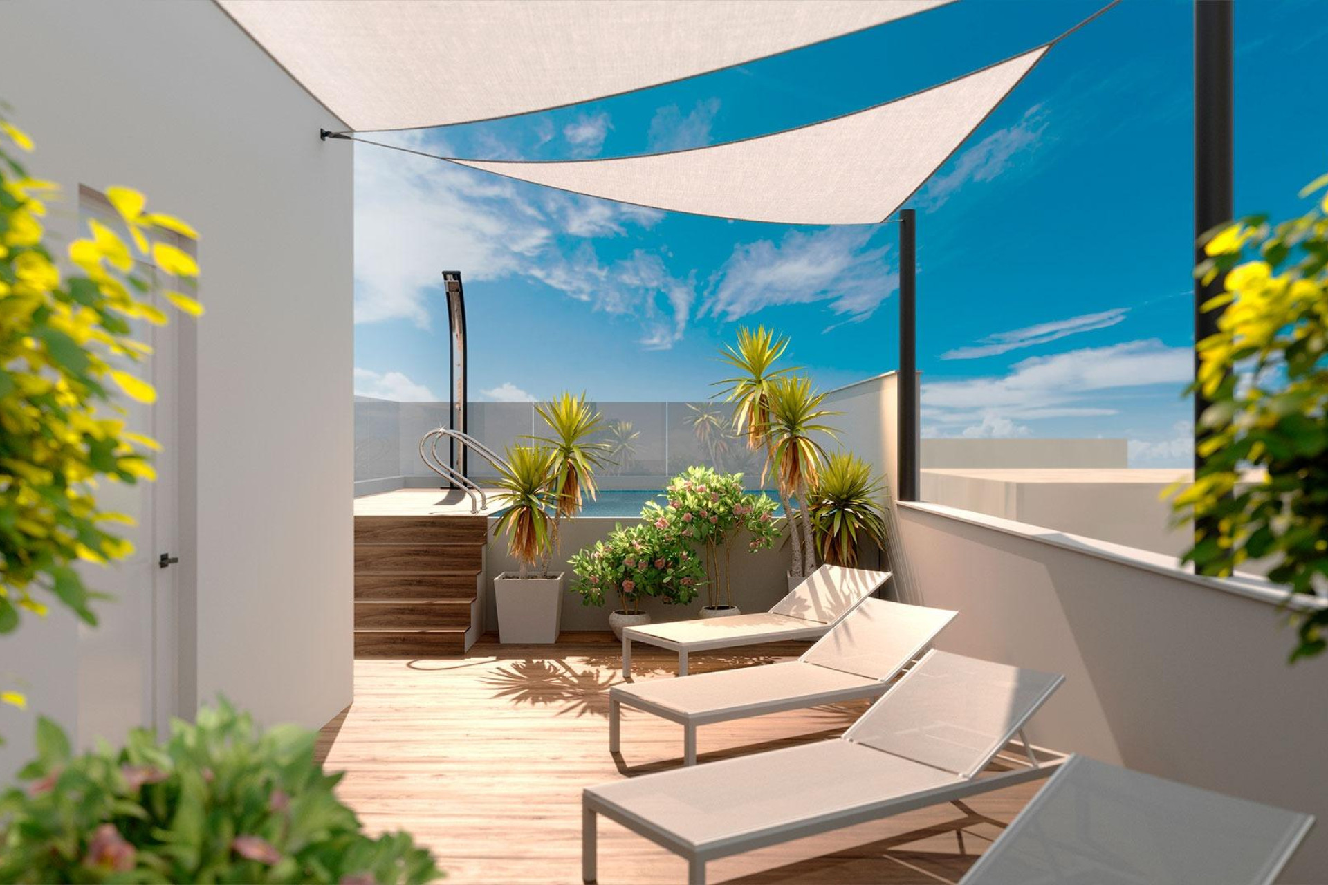 Nouvelle construction - Attique - Torrevieja - Playa del Acequión