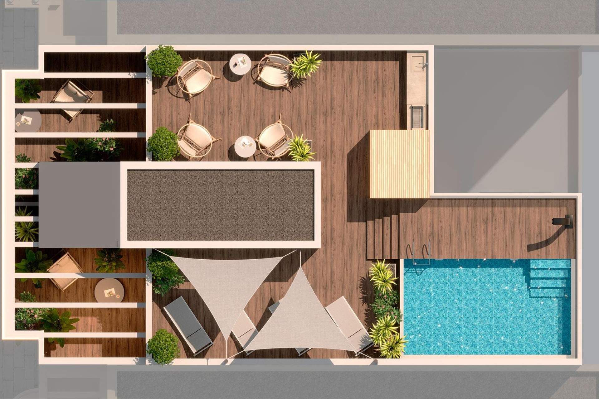 Nouvelle construction - Attique - Torrevieja - Playa del Acequión