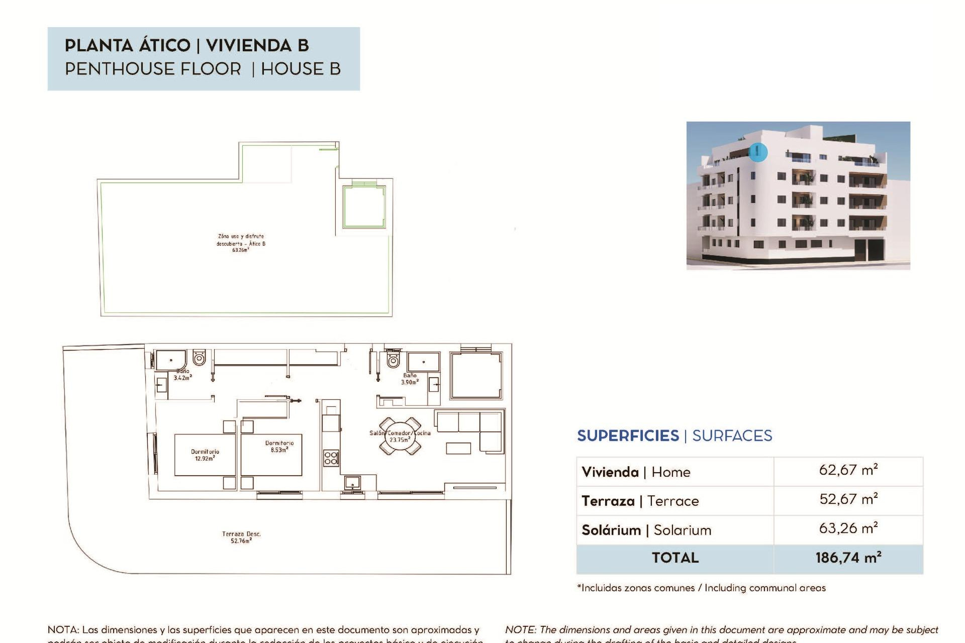 Nouvelle construction - Attique - Torrevieja - pueblo