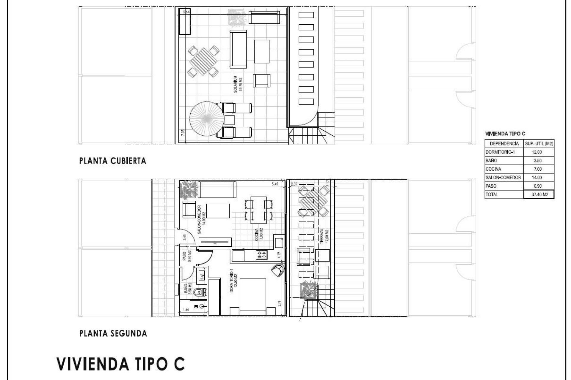 Nouvelle construction - Attique - Vera - Vera Playa