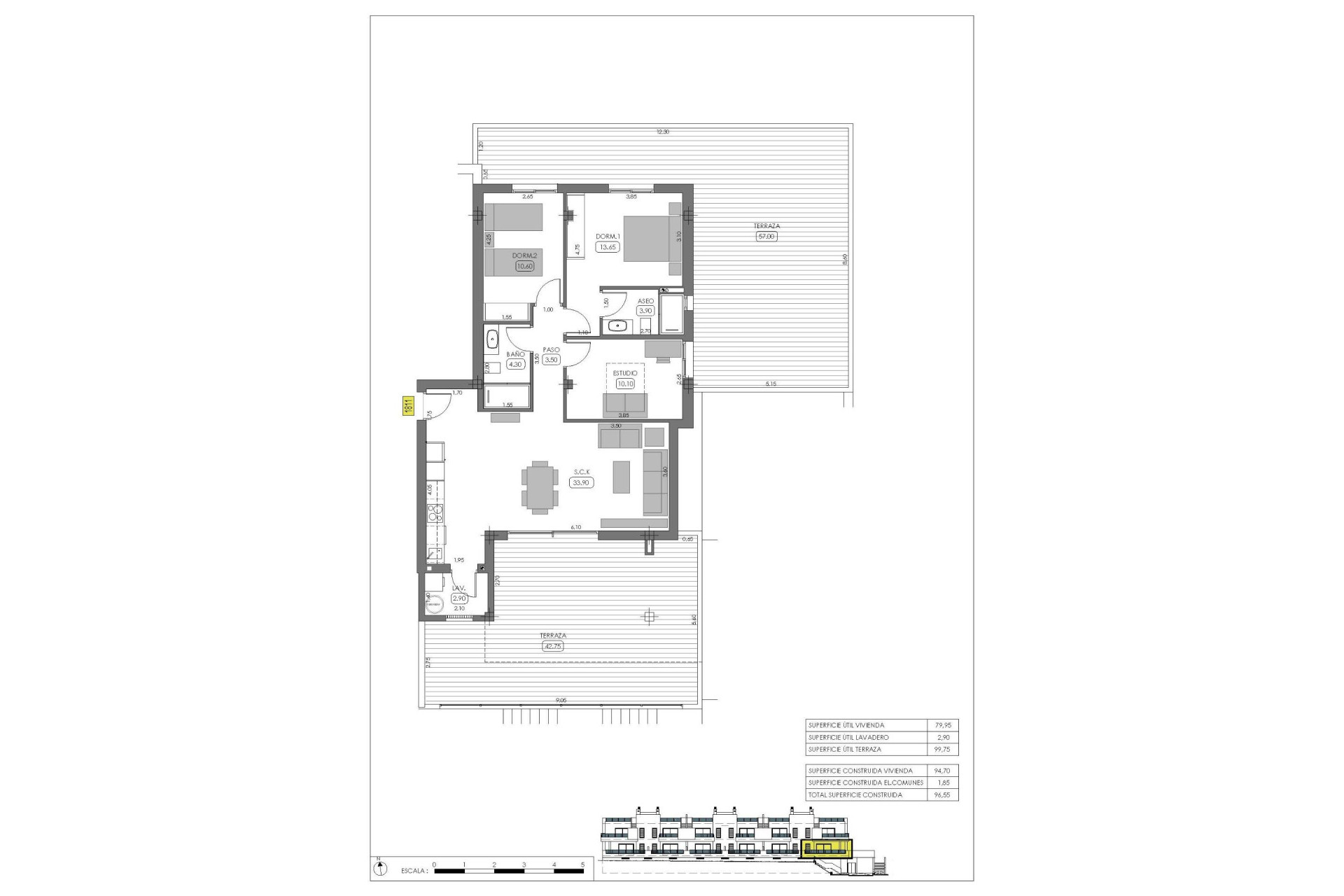 Nouvelle construction - Bungalow - Algorfa - La Finca Golf