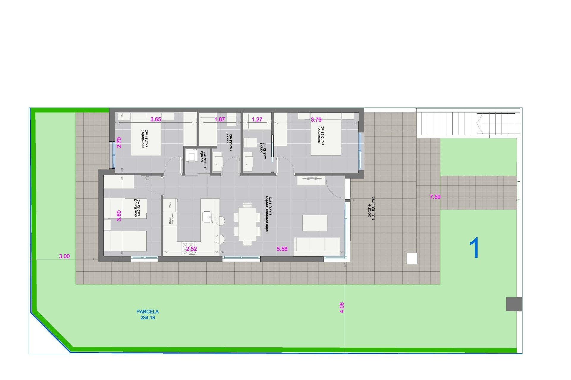Nouvelle construction - Bungalow - Pilar de la Horadada - pueblo