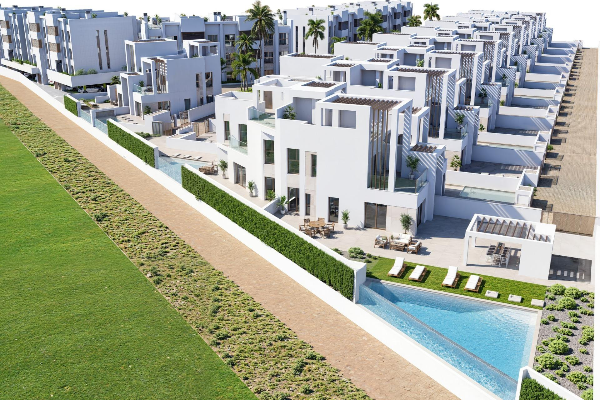 Nouvelle construction - Quad House - Los Alcazares - Serena Golf