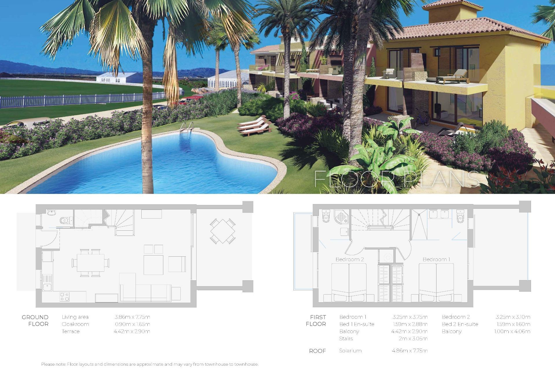 Nouvelle construction - Town House - Cuevas Del Almanzora - Desert Spring Golf