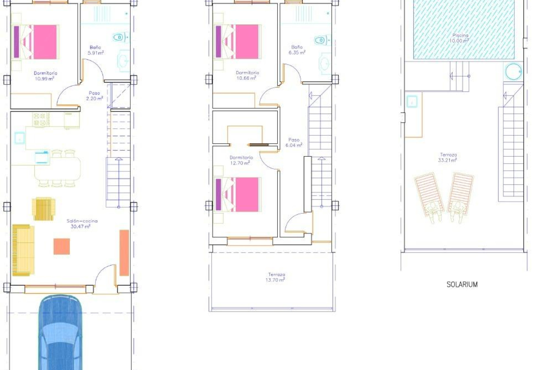 Nouvelle construction - Town House - San Pedro del Pinatar - Pueblo