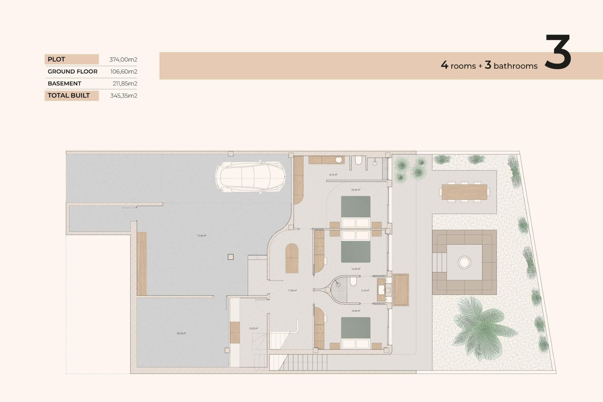 Nouvelle construction - Villa - Algorfa - La Finca Golf