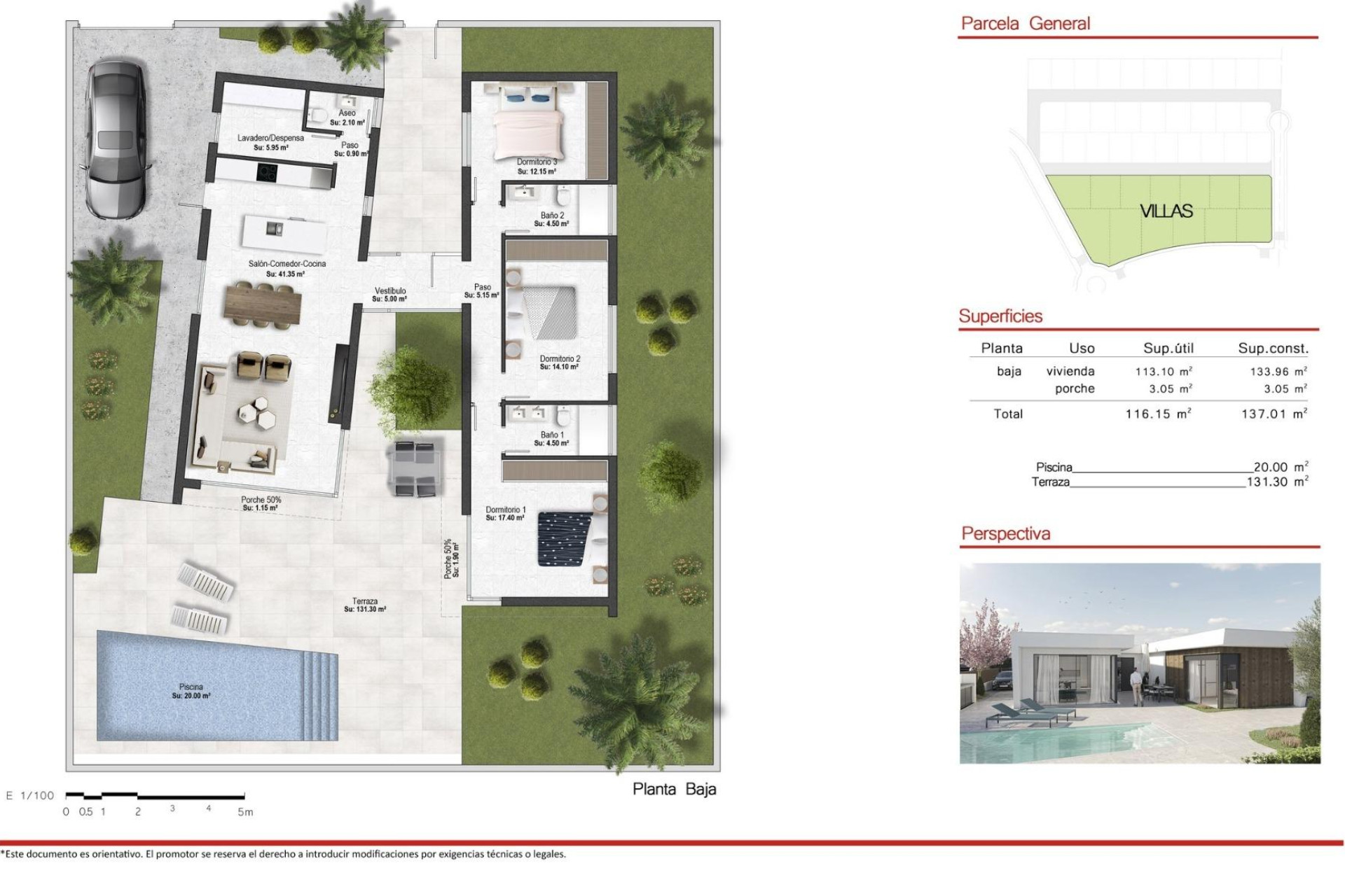 Nouvelle construction - Villa - Banos y Mendigo - Altaona Golf And Country Village