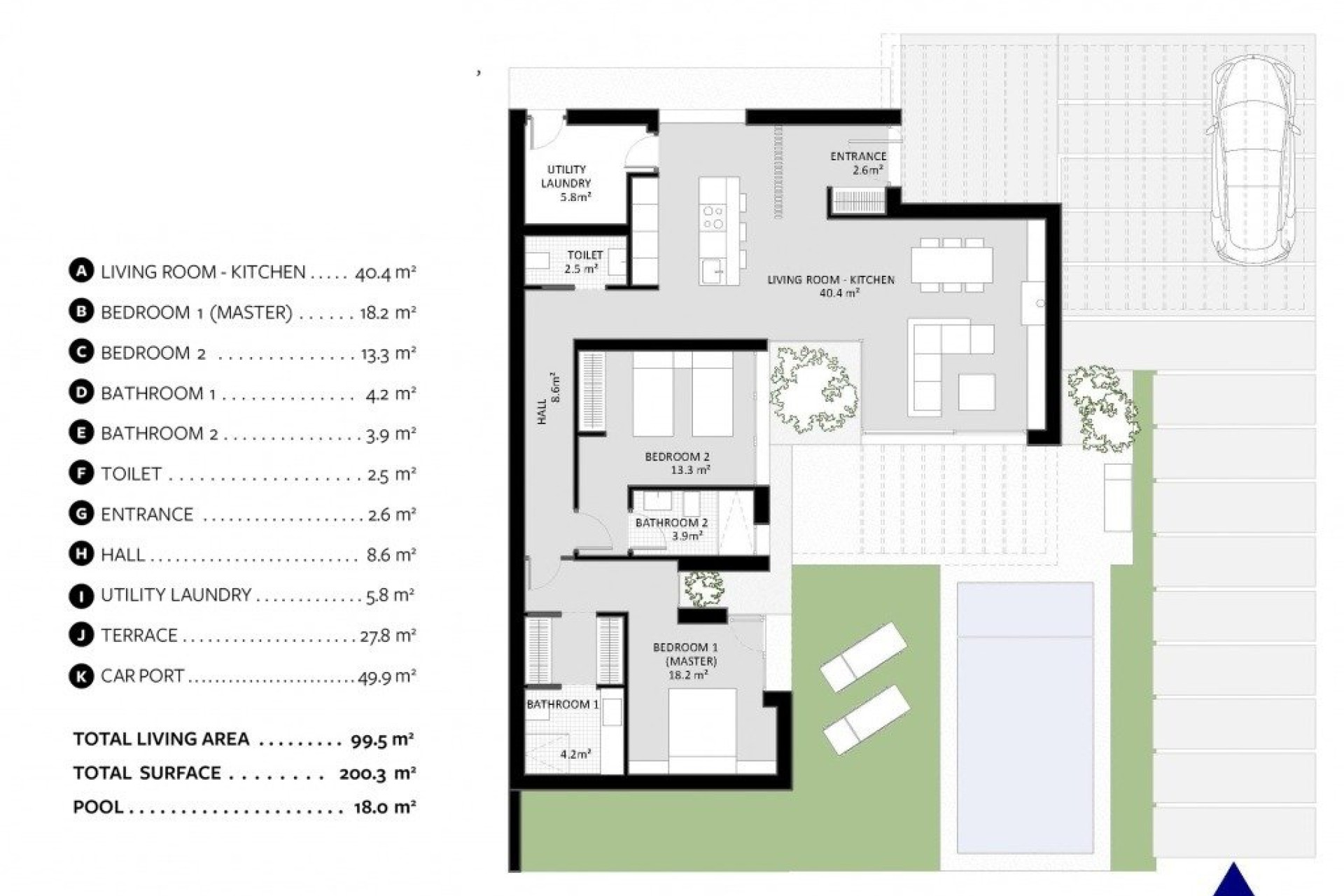 Nouvelle construction - Villa - Banos y Mendigo - Altaona Golf And Country Village