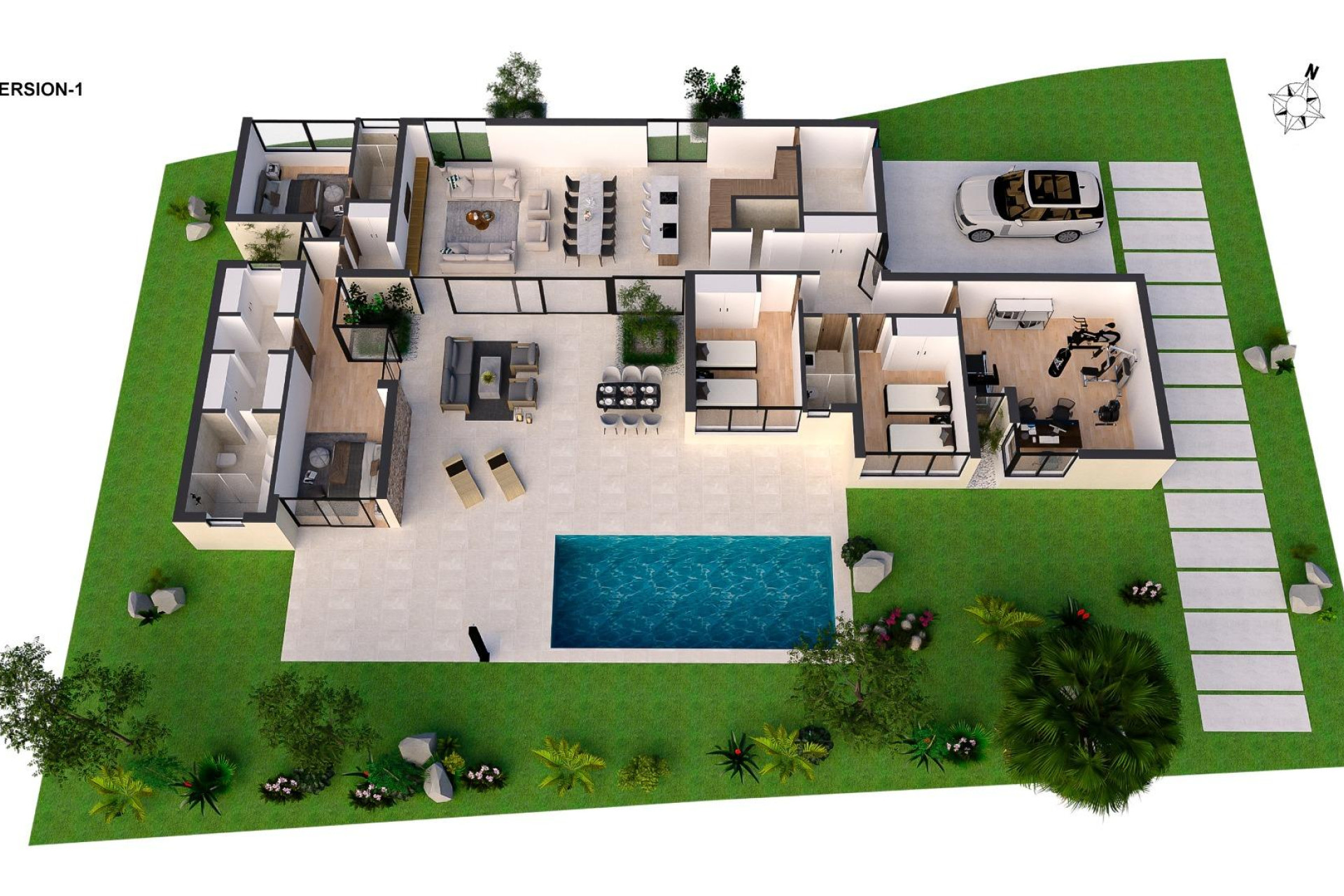 Nouvelle construction - Villa - BAOS Y MENDIGO - Altaona Golf And Country Village