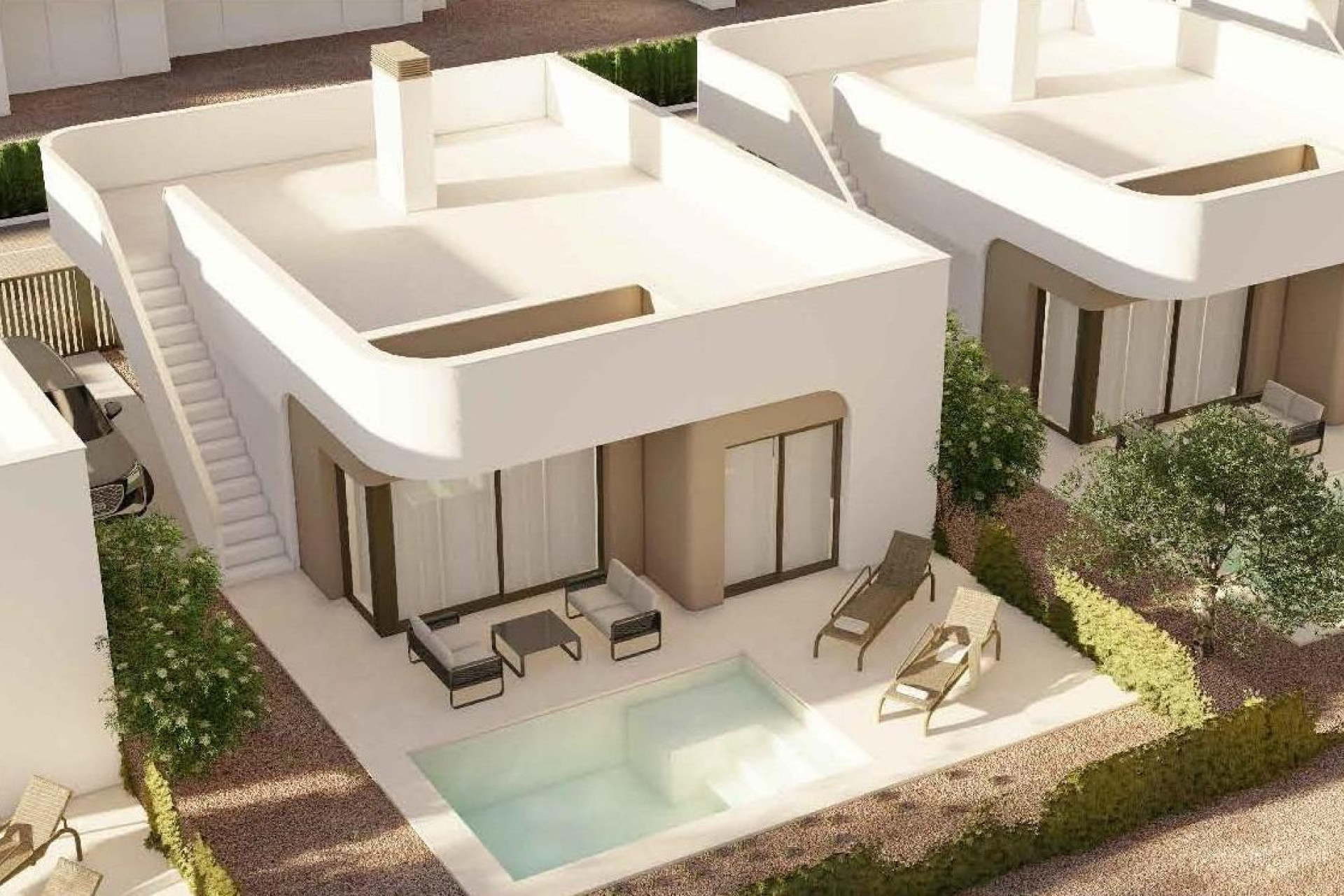 Nouvelle construction - Villa - Fuente Álamo - Hacienda Del Álamo Golf