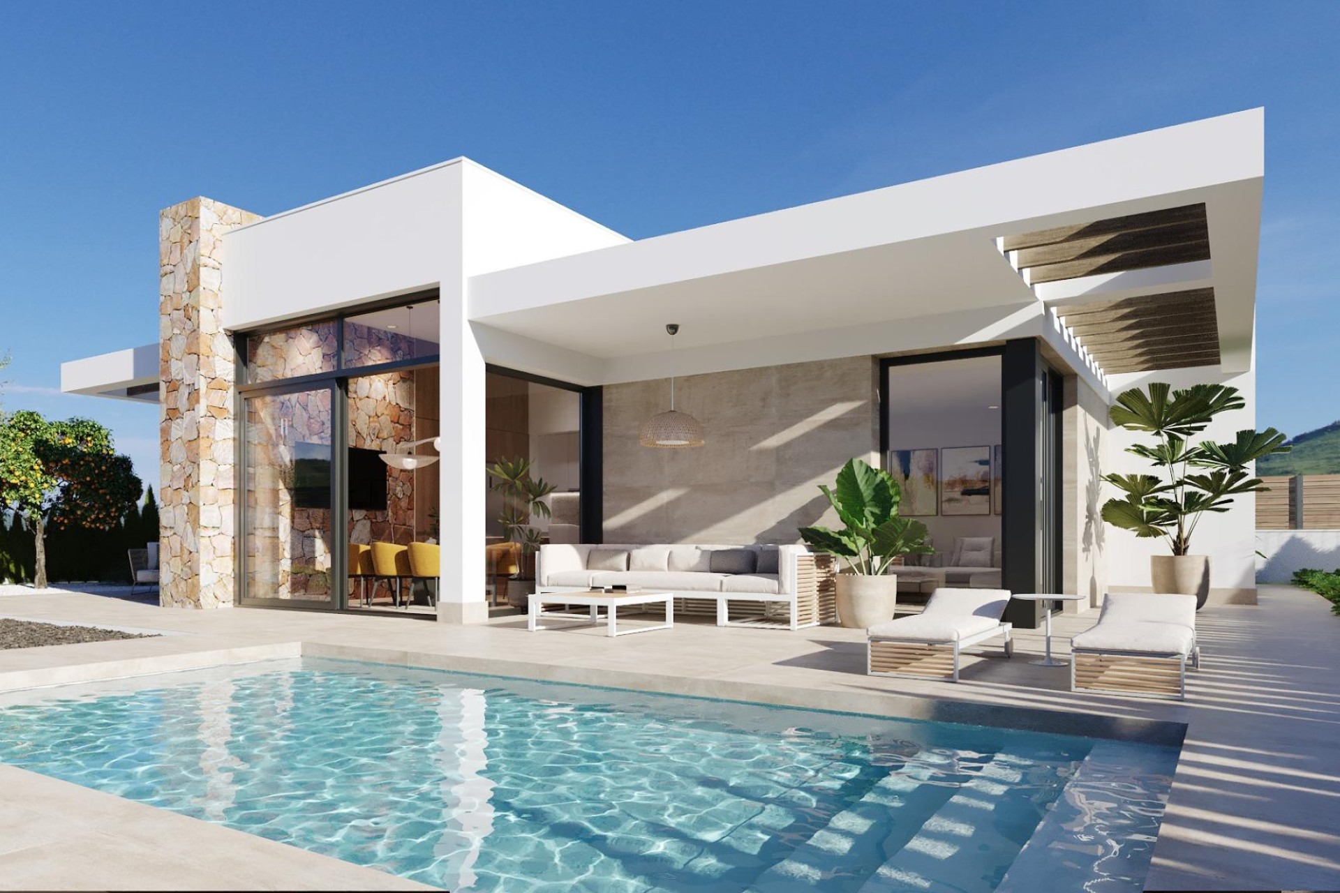 Nouvelle construction - Villa - Fuente Álamo - Hacienda del Alamo