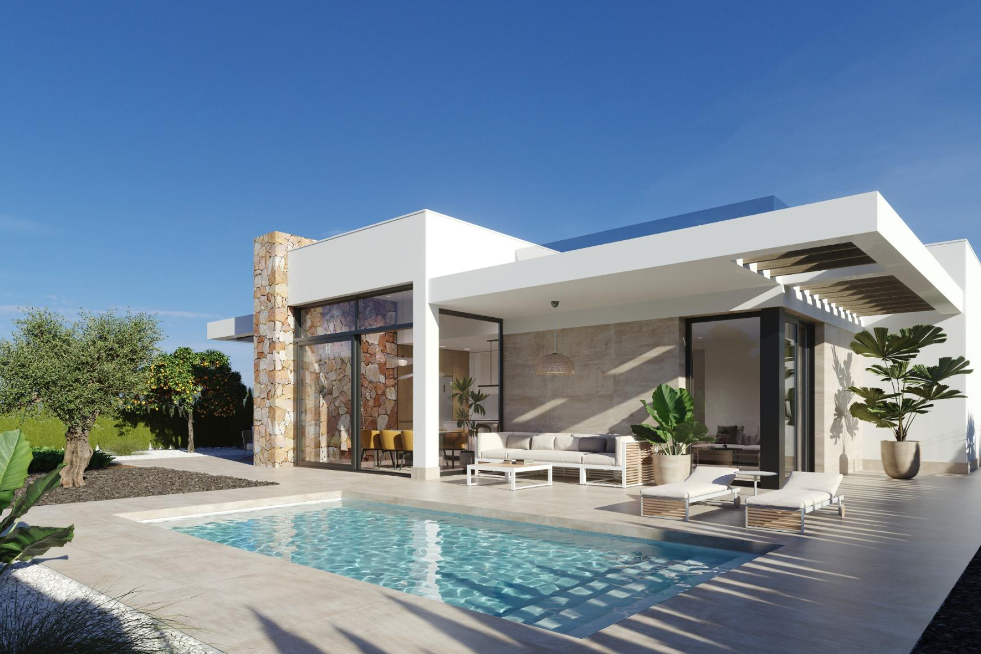 Nouvelle construction - Villa - Fuente Álamo - Hacienda del Alamo
