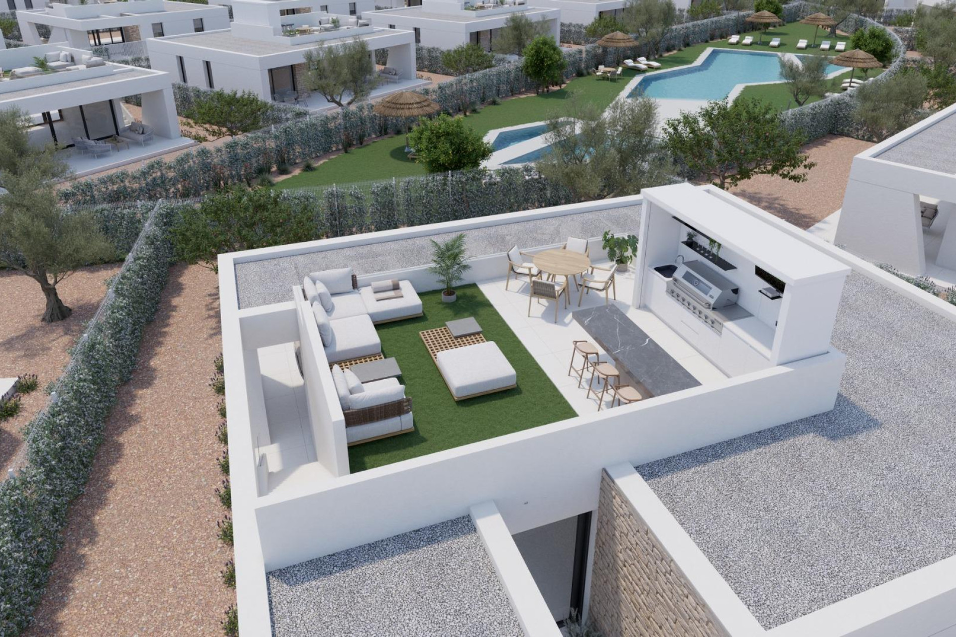 Nouvelle construction - Villa - Fuente Álamo - Hacienda del Alamo