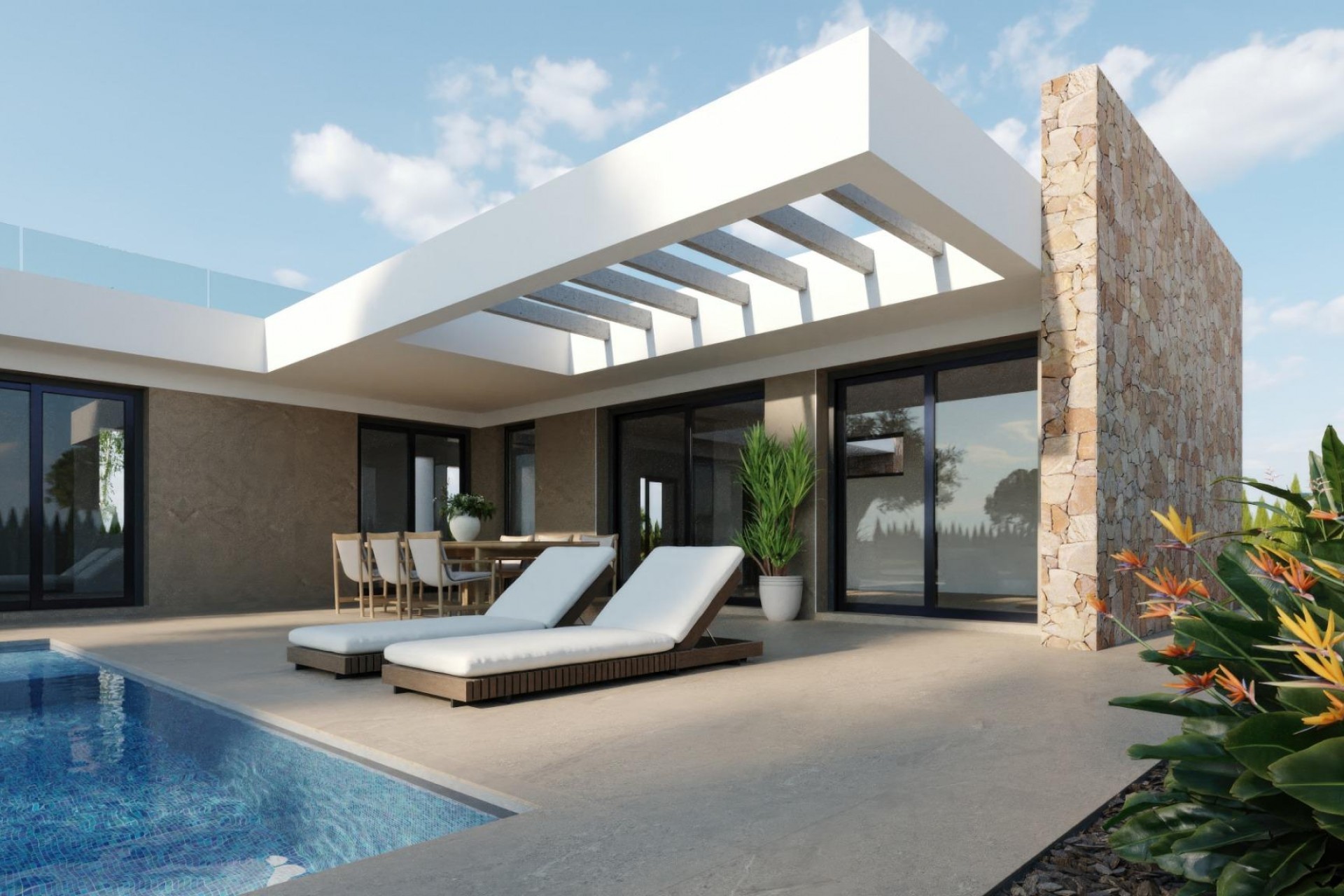 Nouvelle construction - Villa - Fuente Álamo - Hacienda del Alamo