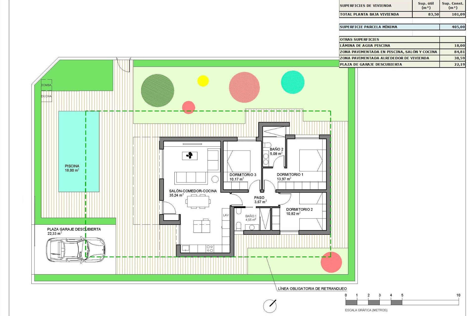 Nouvelle construction - Villa - Hondón de las Nieves - Urbaniz. La Montañosa