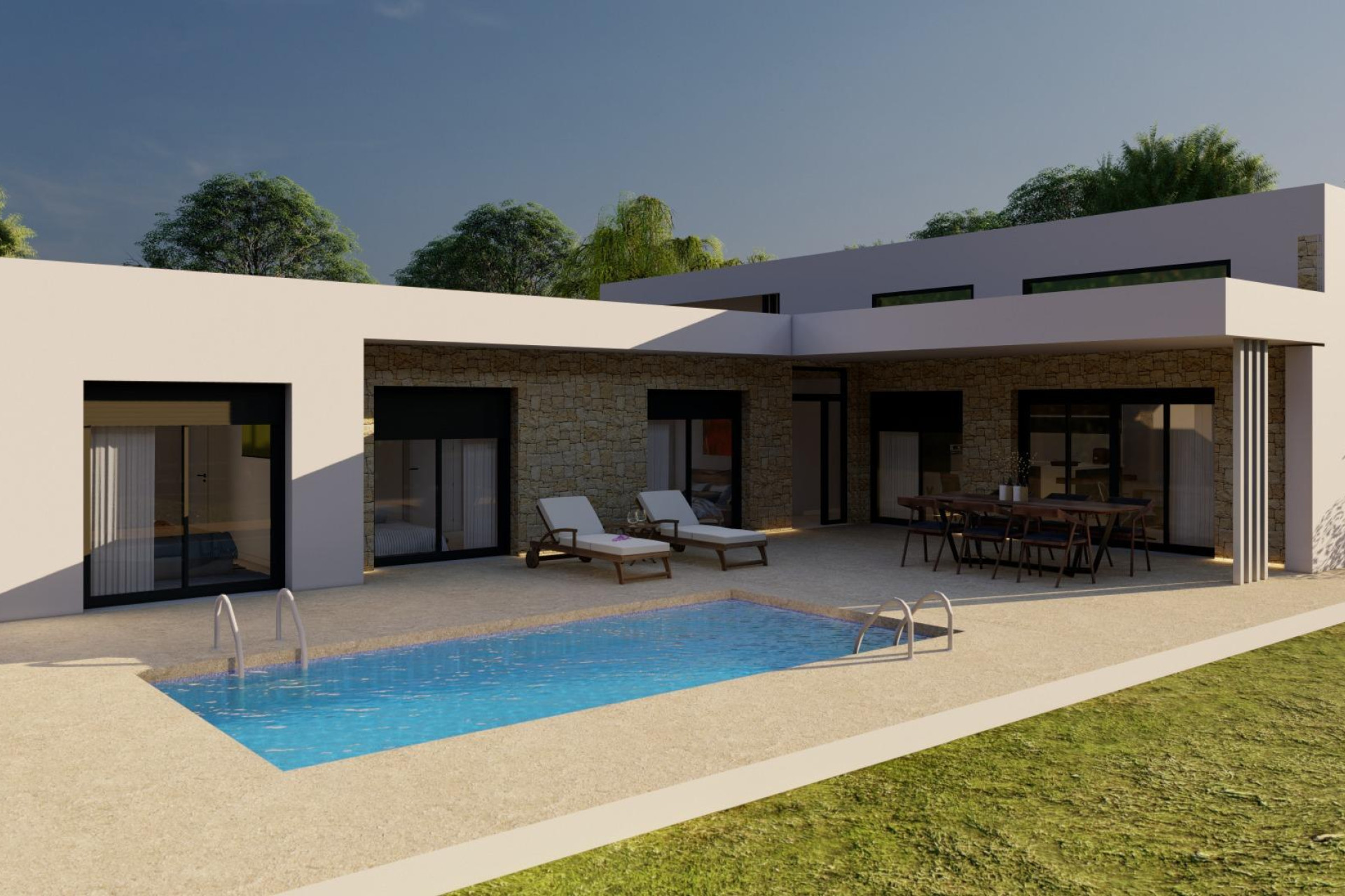 Nouvelle construction - Villa - Pinoso - Campo