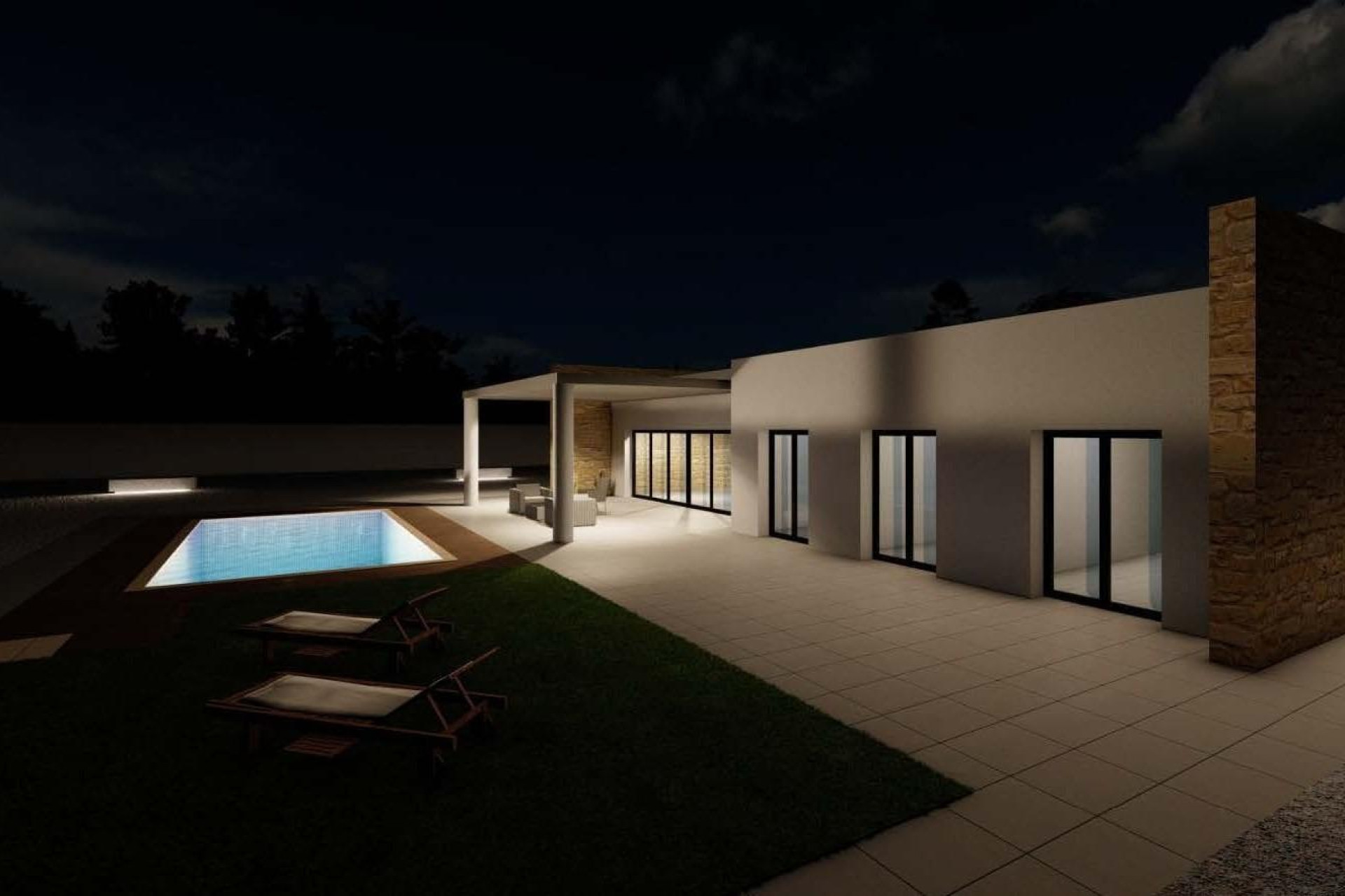 Nouvelle construction - Villa - Pinoso - Campo