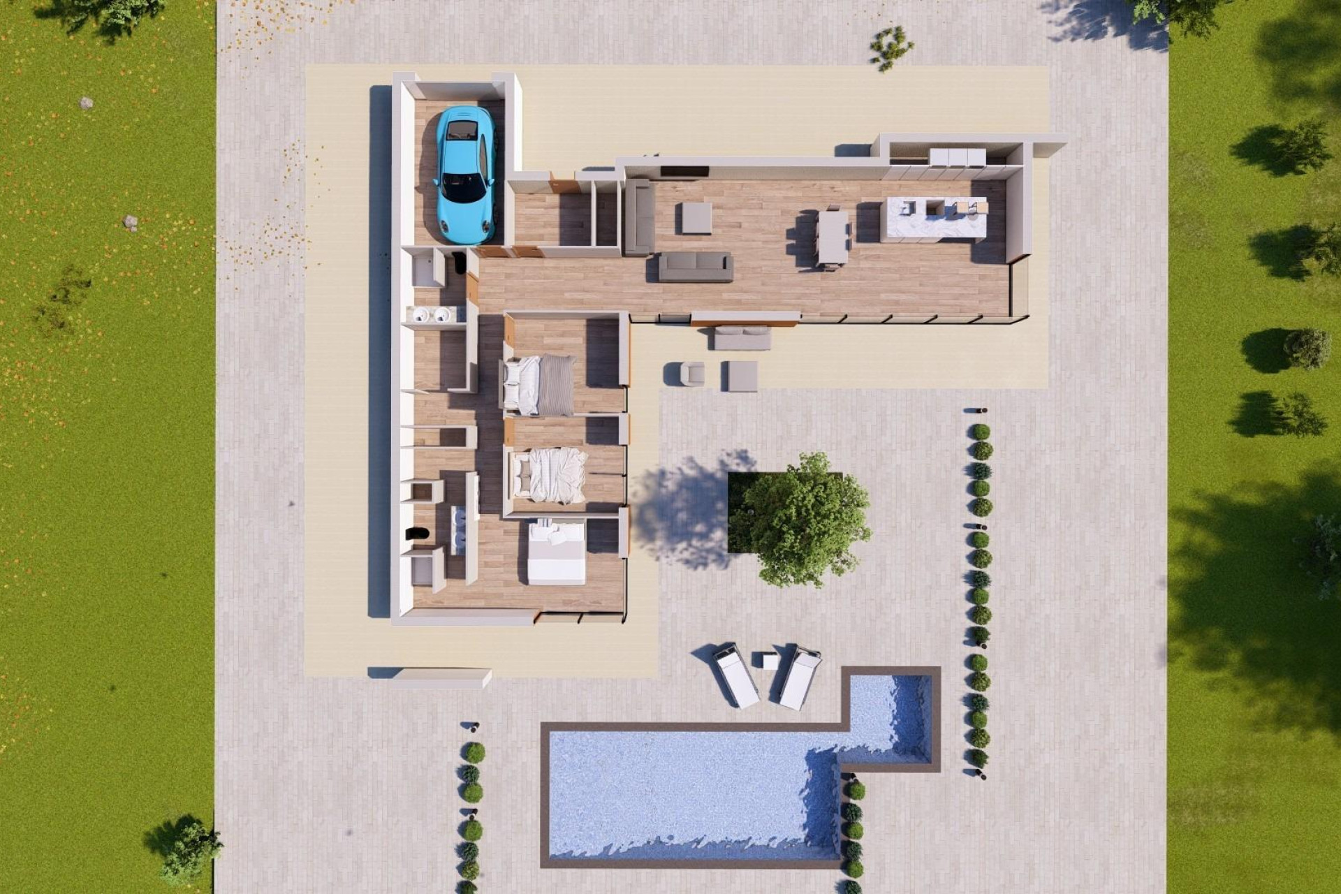 Nouvelle construction - Villa - Pinoso - Casas Pastor