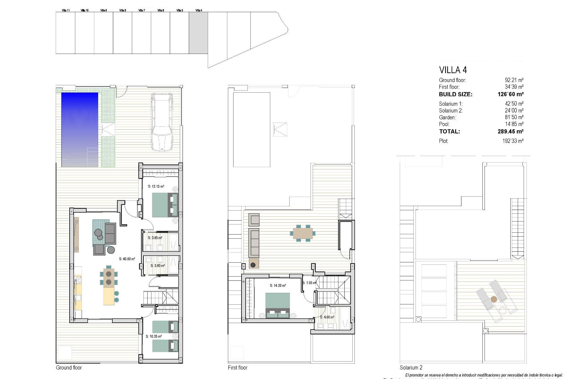 Nouvelle construction - Villa - San Javier - Roda Golf