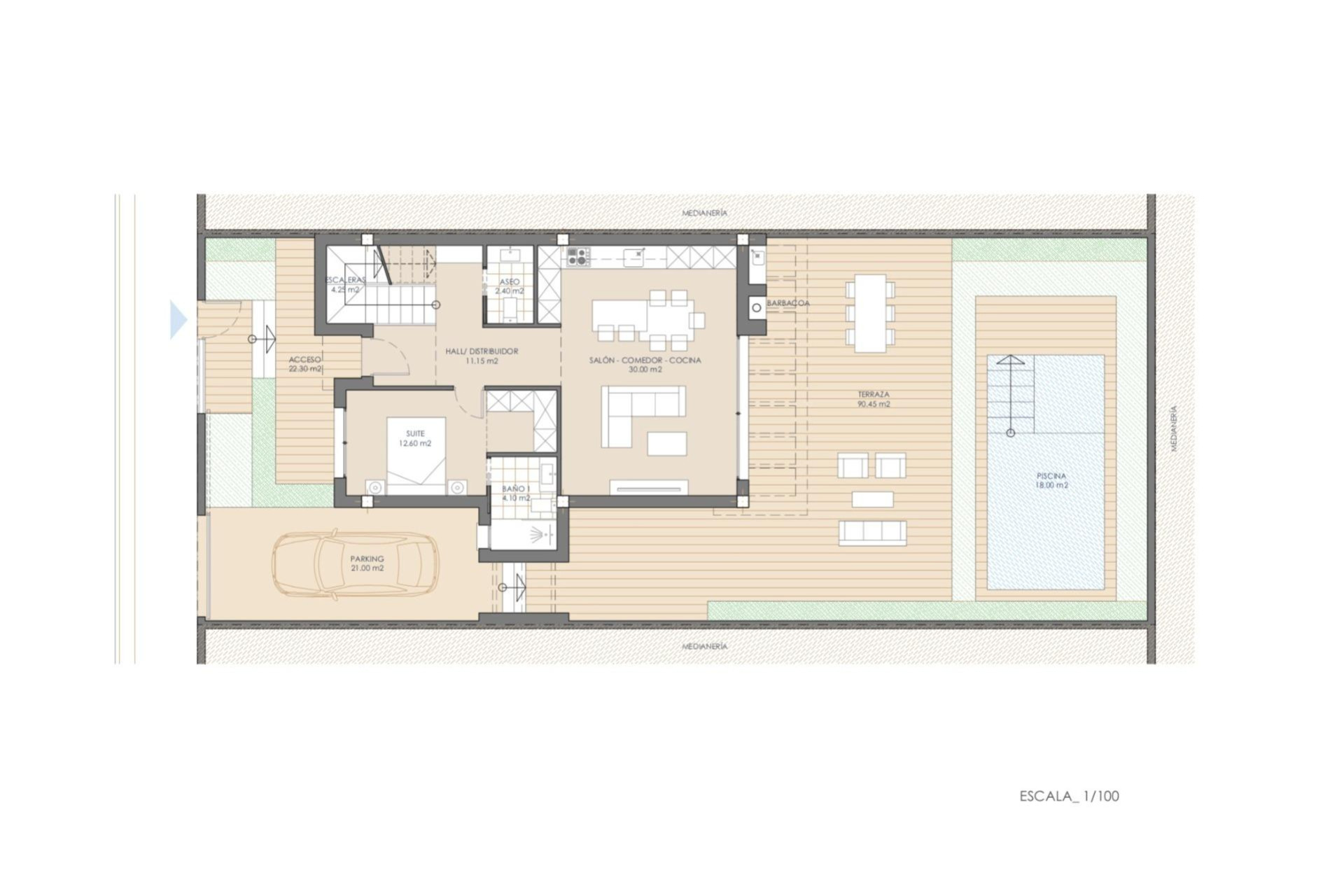 Nouvelle construction - Villa - San Juan de los Terreros - Las Mimosas