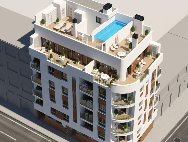 Nieuwbouw Woningen - Apartment - Torrevieja - Centro