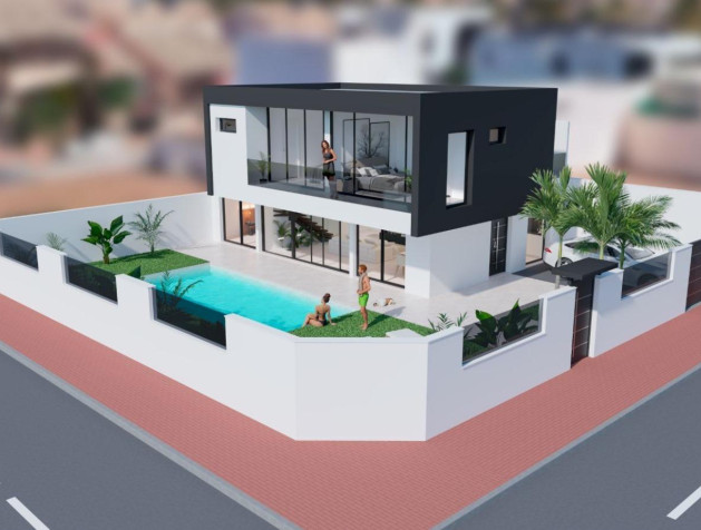 Nieuwbouw Woningen - Villa - San Pedro del Pinatar - Pueblo