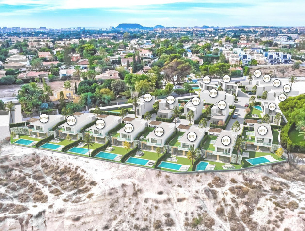 Nieuwbouw Woningen - Villa - San Juan Alicante - La Font