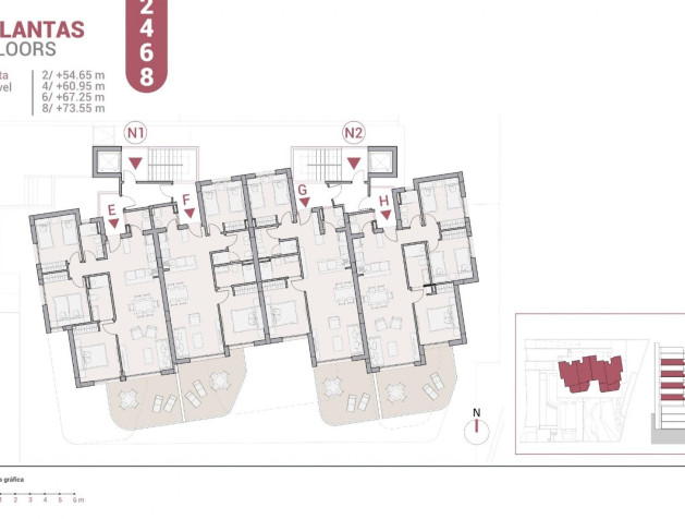 Nieuwbouw Woningen - Apartment - Calpe - Manzanera