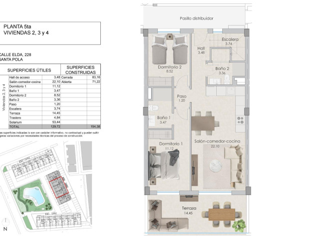 Nouvelle construction - Attique - Santa Pola - Tamarit