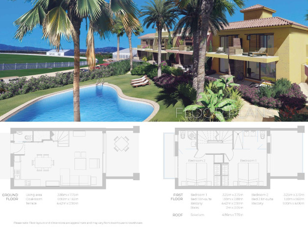 Nouvelle construction - Town House - Cuevas Del Almanzora - Desert Spring Golf