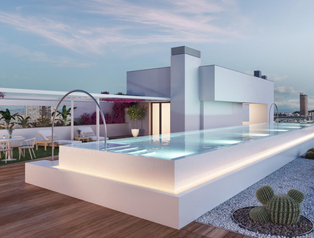 Nieuwbouw Woningen - Penthouse - Alicante - Benalua