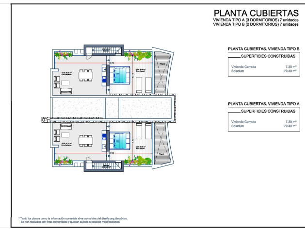 Nouvelle construction - Attique - La Manga Club - Las Orquídeas