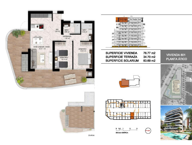 Nieuwbouw Woningen - Penthouse - Guardamar del Segura - Puerto