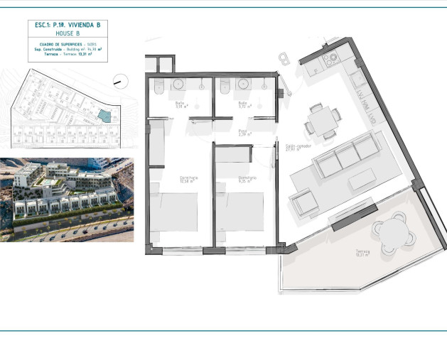 Nouvelle construction - Apartment - Aguilas - El Hornillo