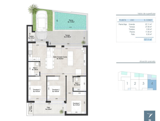 Nieuwbouw Woningen - Bungalow - San Pedro del Pinatar - Las Esperanzas