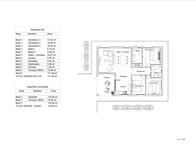 New Build - Villa - Pinoso - Lel