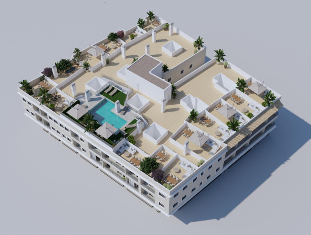 Nieuwbouw Woningen - Penthouse - Algorfa - Pueblo