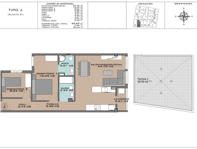 Nouvelle construction - Attique - Algorfa - Pueblo