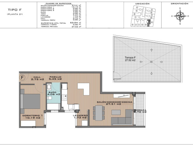 Nouvelle construction - Attique - Algorfa - Pueblo