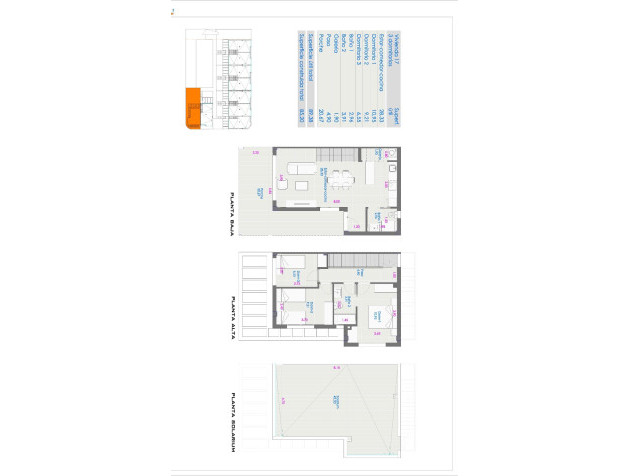 Nieuwbouw Woningen - Town House - Orihuela Costa - PAU 26