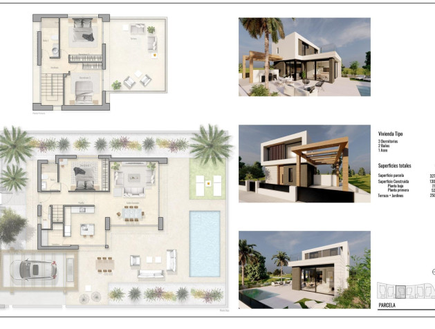 New Build - Villa - Pilar de la Horadada - Lo Romero Golf